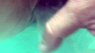 underwater creampie and dildo in pussy with amateurs babe blonde close up couple homemade outdoor shaved small tits tattoo teen toys