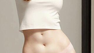 Discover Cute Romanian Models Posing in Lingerie and Barefoot Styles