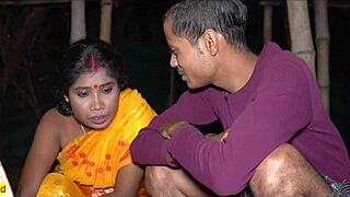 desi innocent wife gets shared by unlucky husband without crying in rough hardcore