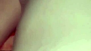 brazilian babe gives blowjob, takes anal doggy, swaps cum in homemade compilation.