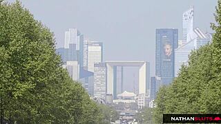 Big tits French pornstar Anissa takes Mike Angelo's monster cock deep in asshole for gaping anal ride