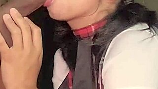 i love getting fucked in schoolgirl lingerie as a petite mexicana amateur