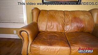 Busty Blonde Hottie Darrhani Sucks Throbbing Cock While Rubbing Tits Then Bent Over For Doggystyle Cumshot And Facial Swallow