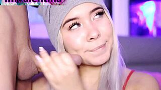 Valentina the Blonde Bombshell Dreams of Daily Orgy Covered in Cum Begging for More