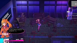 the story unfolds in a game demo featuring gal and chainsaw with mikoto shinomiya