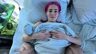 Grandfather's Archive: Cute Wife Moans In Bedroom Doggystyle!