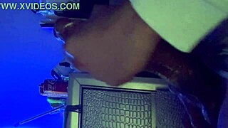 wife caught with big black cock decides to swallow or fuck it