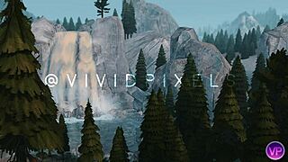 horny old dad fucks his step daughters best friend during camp trip with big ass blonde facial