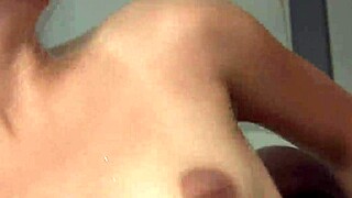 Two petite black teens head to the gym for a fitness session. their athletic instructor delivers intense interracial blowjobs and fucking with his big black cock.