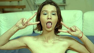 Skinny Teen 18+ Takes Huge Black Cock Deep In Tight Ass And Mouth!