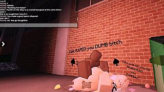 using a bbc character at my place in roblox gameplay