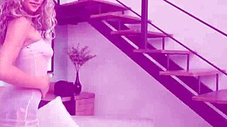 very pretty 19 years brazilian morganita brux hints at double penetration fun with three huge cocks