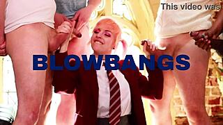 Submissive Savors Cum From Bowl