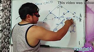 Trigonometry sexual calculation my p in asian bedroom with nerd student teacher!