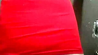 Fat booty tranny in dress, oh what a sight!