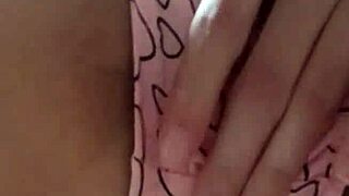 Why sneakily touch my hairy pussy under the desk during class time?