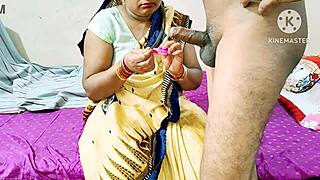 horny indian mommy bends over for rough doggystyle fucking by big cock in homemade hardcore sex