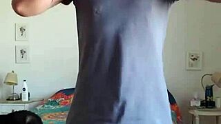 pervy papifachero rubbing his daddy boner bulge in n2n shorts and pink thong to stay warm in winter.