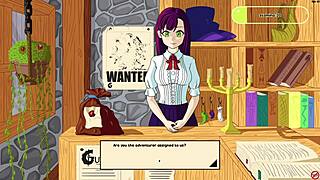 Player achieves getting the tutorial girl topless in Monster Girl Incursion 0 game with striptease moves.