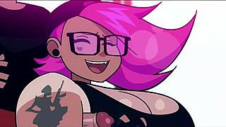 hey, check princess ethel's wild gym blowjob