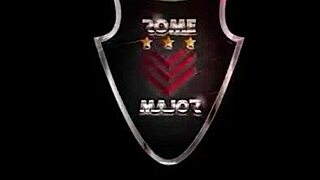 Rome Major shoots cum in Brianna Bentley's mouth after interracial deepthroat and cowgirl riding with wet pussy licking