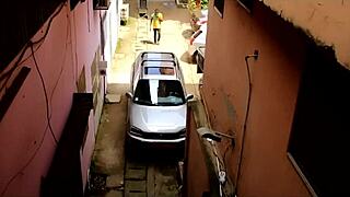 these oral twins started with blowjobs and handjobs in africa, then moved to bareback anal fucking outdoors.