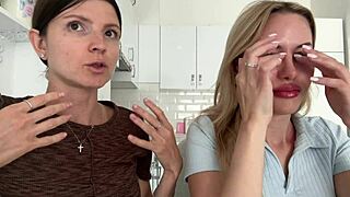 Gina Gerson and Maya Rose TALK about FREEDOM in a casual chat during their blonde and brunette casting interview.