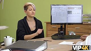 Lussy Sweet Fucks Agent In Office After Appointment Call Vip4k