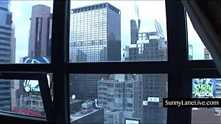 Sunny Lane Teases Her Pretty Pink Pussy Solo