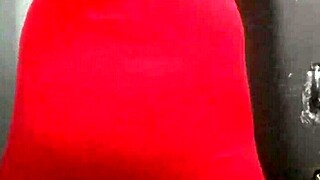 Fat booty tranny in dress, oh what a sight!