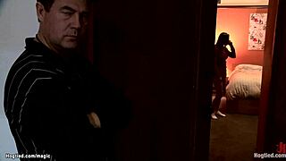 Wrestler Suggests Intense Anal Play With Bound Milf