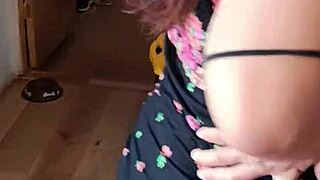 My pregnant wife craved a quick fuck in the living room, so I gave her what she needed - part 1.