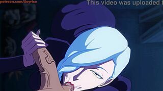 mei mei sucking stranger's big cock cum in mouth jujutsu kaisen