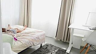 What if my roommate jerks off but then we end up in interracial deepthroat and cowgirl riding action