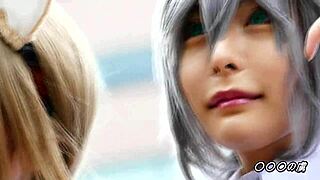 Cosplay adventure unfolds with detailed costumes in scene 135.