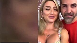 beautiful blonde milf kathryn mae does pov blowjob