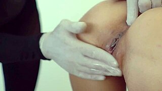 Subtly bending over to hint at what my step-mom craves in close-up doggystyle