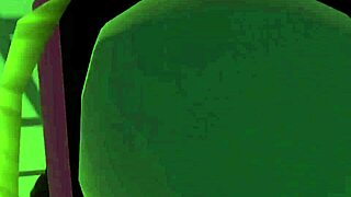 hey, why does this cyber girl end up getting fucked hard by that outlaw in wild anal action?