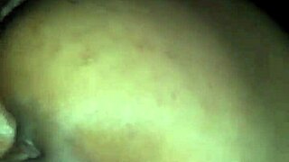 The husband fucks his naughty girlfriend with anal assfucking and blowjob while the horny wife films the brunette pussy action.