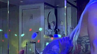 Mc threw a private party at the motel and fucked the naughty blonde raw with cumshot in her mouth.