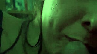 She sucked him until swallowing cum during long car trip