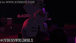 taming my snowbunny friend with big black cock interracial sex on roblox