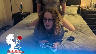 Freeuse Fortnite gamer girl gets fucked and filled in full movie