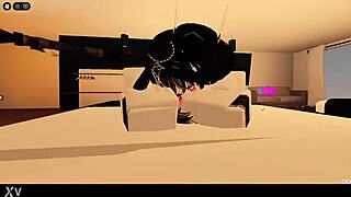 Meu Namorado Me Fodendo Contra Minha Vontade no Roblox with Condom in Vagina