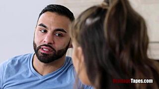 brunette teen 18+ signs submissive contract with bondage spanking and rough riding - sofie reyez