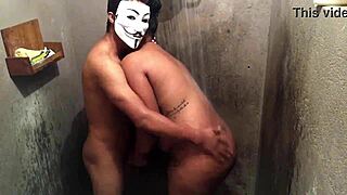 i hired maid for blowjob in bath but she took my big cock deep in her fat bbw pussy