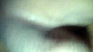 Intense Cuckold Sex Tape with Sucking Riding and Black Cock Fucking While Hubby Masturbates at Home