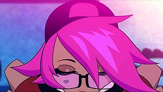 hey, check princess ethel's wild gym blowjob