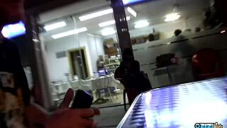 Watch This Guy Fuck the Warmed-Up Brunette Hard After Her Big Dildo!