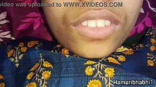 Why does this desi Indian bhabhi cheat on her husband with intense fucking when he's away?